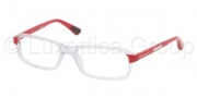 Prada Sport PS 01DV Eyeglasses Eyeglasses - LAL101 Top Red Matte Crystal 