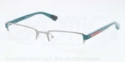 Prada Sport PS 51DV Eyeglasses Eyeglasses - PDD1O1 Gunmetal Demi Shiny
