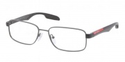 Prada Sport PS 52DV Eyeglasses Eyeglasses - AAG101 Asphalt Demi Shiny