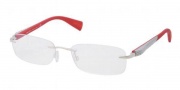 Prada Sport PS 53DV Eyeglasses Eyeglasses - 1BC101 Silver