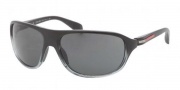 Prada Sport PS 06NS Sunglasses  Sunglasses - GAI1A1 Black Demi Shiny / Grey TR Gray