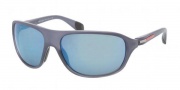 Prada Sport PS 06NS Sunglasses  Sunglasses - MAF9P1 Avio Sand Gradient / Mirror Blue