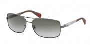 Prada Sport PS 50OS Sunglasses Sunglasses - 5AV4M1 Gunmetal / Green Gradient