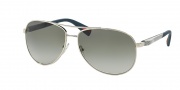 Prada Sport PS 51OS Sunglasses Sunglasses - 1BC3M1 Silver / Gray Gradient