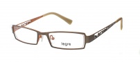 Legre LE5017 Eyeglasses Eyeglasses - 1105 Matte Brown / Orange Back 