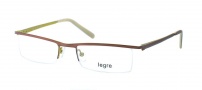Legre LE5000 Eyeglasses Eyeglasses - 1051 Matte Brown / Gold Back 