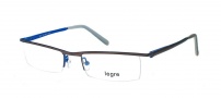 Legre LE5000 Eyeglasses Eyeglasses - 1052 Matte Gunmetal / Blue Back 