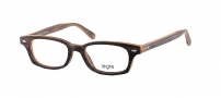 Legre LE157 Eyeglasses Eyeglasses - 525 Grey Mix Yellow Wood