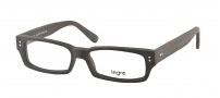 Legre LE155 Eyeglasses Eyeglasses - 527 Black Wood / Grey Green Temples