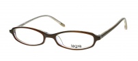 Legre LE103 Eyeglasses Eyeglasses - 603 Brown / See through Grey / Black Spots