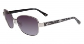 Bebe BB 7073 Sunglasses Sunglasses - Silver / Grey Gradient Lenses 