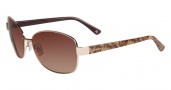 Bebe BB 7073 Sunglasses Sunglasses - Gold / Brown Gradient Lenses