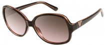 Guess GU 7160 Sunglasses Sunglasses - BRN-62: Dark Brown