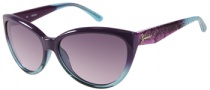 Guess GU 7191 Sunglasses Sunglasses - PUR-58: Purple Turquoise