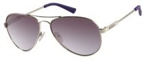 Guess GU 7228 Sunglasses Sunglasses - SI-58 Shiny Silver 