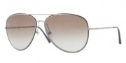 Burberry BE3062 Sunglasses Sunglasses - 100313 Gunmetal / Brown Gradient