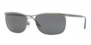 Burberry BE3065 Sunglasses Sunglasses - 100887 Brushed Gunmetal / Gray