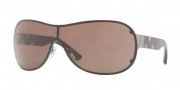 Burberry BE3067 Sunglasses Sunglasses - 100373 Gunmetal  Brown