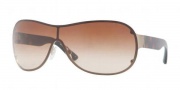 Burberry BE3067 Sunglasses Sunglasses - 116713 Brushed Burberry / Gold Brown Gradient