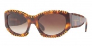 Burberry BE4120Q Sunglasses Sunglasses - 331613 Dark Havana / Brown Gradient 