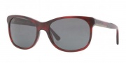 Burberry BE4123 Sunglasses Sunglasses - 332287 Red Havana Gray