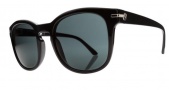 Electric Rip Rock Sunglasses Sunglasses - Gloss Black / Melanin Grey Polarized Level I