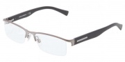 Dolce & Gabbana DG1239 Eyeglasses Eyeglasses - 1130 Matte Gunmetal / Demo Lens