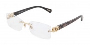 Dolce & Gabbana DG1240P Eyeglasses Eyeglasses - 1123 Pale Gold / Demo Lens