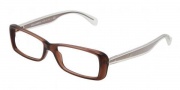 Dolce & Gabbana DG3142 Eyeglasses Eyeglasses - 2542 Transparent Brown / Demo Lens