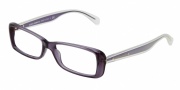 Dolce & Gabbana DG3142 Eyeglasses Eyeglasses - 2543 Violet Transparent / Demo Lens