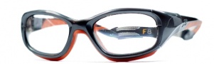 Liberty Sport Slam Eyeglasses Eyeglasses - Shiny Grey / Orange #324