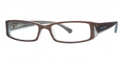Michael Kors MK614 Eyeglasses Eyeglasses - 235 Brown / Light Blue