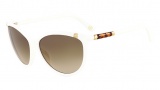 Michael Kors M2835S Camila Sunglasses Sunglasses - 105 White