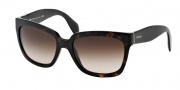 Prada PR 07PS Sunglasses Sunglasses - 2AU6S1 Havana / Brown Gradient