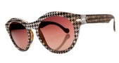 Electric Potion Sunglasses Sunglasses - Houndstooth / Brown Gradient