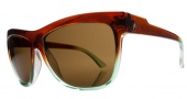 Electric Caffeine Sunglasses Sunglasses - Brown Mint Fade / Melanin Bronze