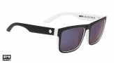 Spy Optic Discord Sunglasses Sunglasses - Matte Black / White / Bronze Polarized Green Spectra