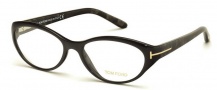Tom Ford FT5244 Eyeglasses Eyeglasses - 001 Shiny Black