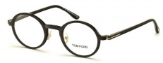 Tom Ford FT5254 Eyeglasses Eyeglasses - 001 Shiny Black