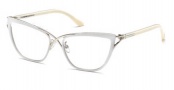Tom Ford FT5272 Eyeglasses Eyeglasses - 025 Ivory