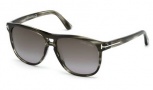 Tom Ford FT0288 Lennon Sunglasses Sunglasses - 50F Dark Brown / Gradient Brown