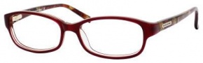 Banana Republic Sierra Eyeglasses Eyeglasses - 0FE2 Dark Red Crystal