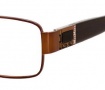 MaxMara Max Mara 1046/U Eyeglasses Eyeglasses - Brown Brown Pearl