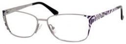 Jimmy Choo 57 Eyeglasses Eyeglasses - Dark Ruthenium / Zebra