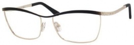 Jimmy Choo 62 Eyeglasses Eyeglasses - Rose Gold / Black