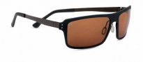 Serengeti Duccio Sunglasses Sunglasses - 7812 Satin Black / Polar PhD Drivers
