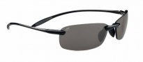 Serengeti Luca Sunglasses Sunglasses - 7802 Shiny Black / Polar PhD CPG
