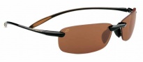 Serengeti Luca Sunglasses Sunglasses - 7803 Shiny Brown / Polar PhD Drivers