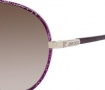 Jimmy Choo Francoise/S Sunglasses Sunglasses - Light Gold / Purple