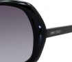 Jimmy Choo Galen/S Sunglasses Sunglasses - Shiny Black